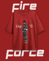 Fire Force Tshirt | Oversized Anime Streetwear