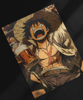 Monkey D. Luffy Adventure Metal Poster | Inspired by One Piece