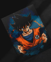 Goku Power Metal Poster | Inspired by Dragon Ball Z