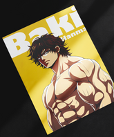 Baki Hanma Metal Poster | Inspired by Baki the Grappler