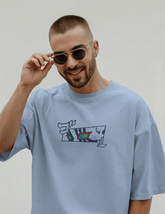 Akaza T Shirt | Oversized Demon Slayer Anime Tee