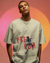 Fire Force Freedom T Shirt Oversized | Premium Anime Streetwear