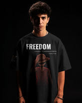 Monkey D Luffy Freedom Tshirt | One Piece Oversized Anime T Shirt