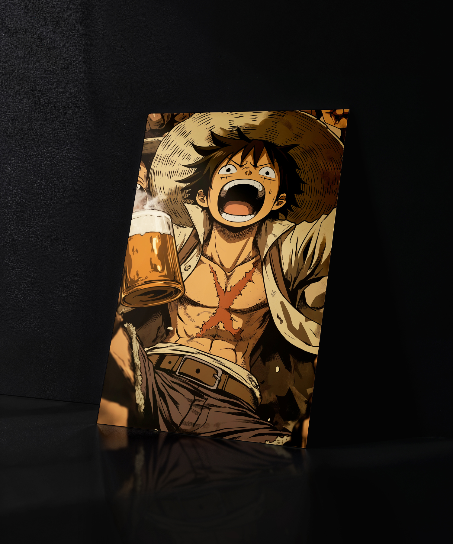 Monkey D. Luffy Adventure Metal Poster | Inspired by One Piece