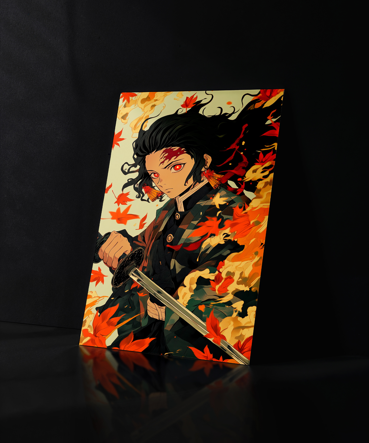 Tanjiro Kamado Slayer Metal Poster | Inspired by Demon Slayer