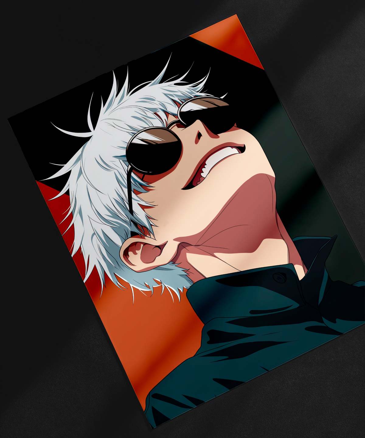 Saturo Gojo Metal Poster | Inspired by Jujutsu Kaisen