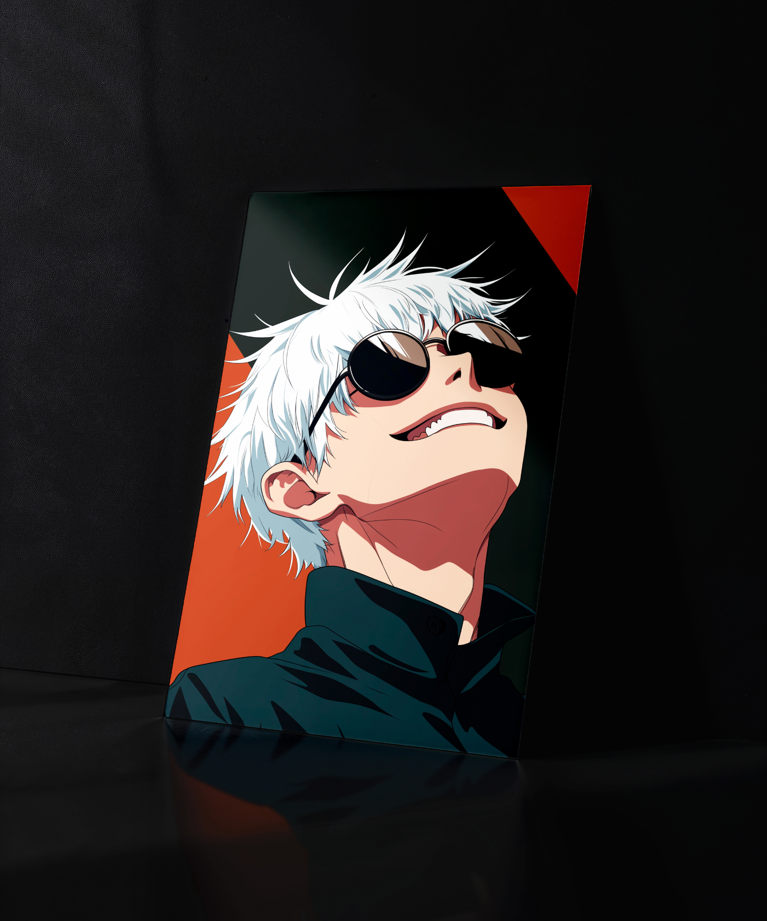 Saturo Gojo Metal Poster | Inspired by Jujutsu Kaisen