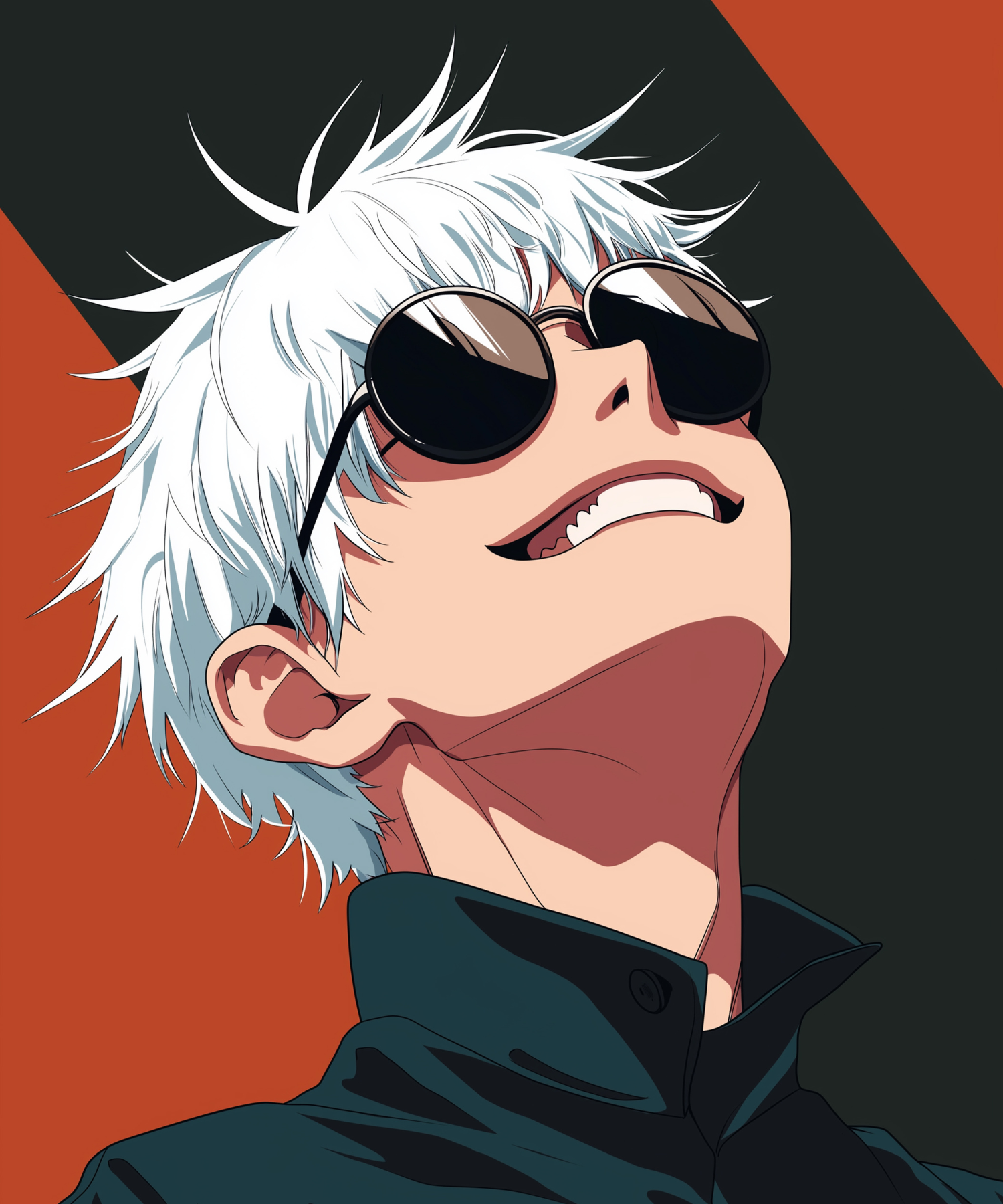 Saturo Gojo Metal Poster | Inspired by Jujutsu Kaisen