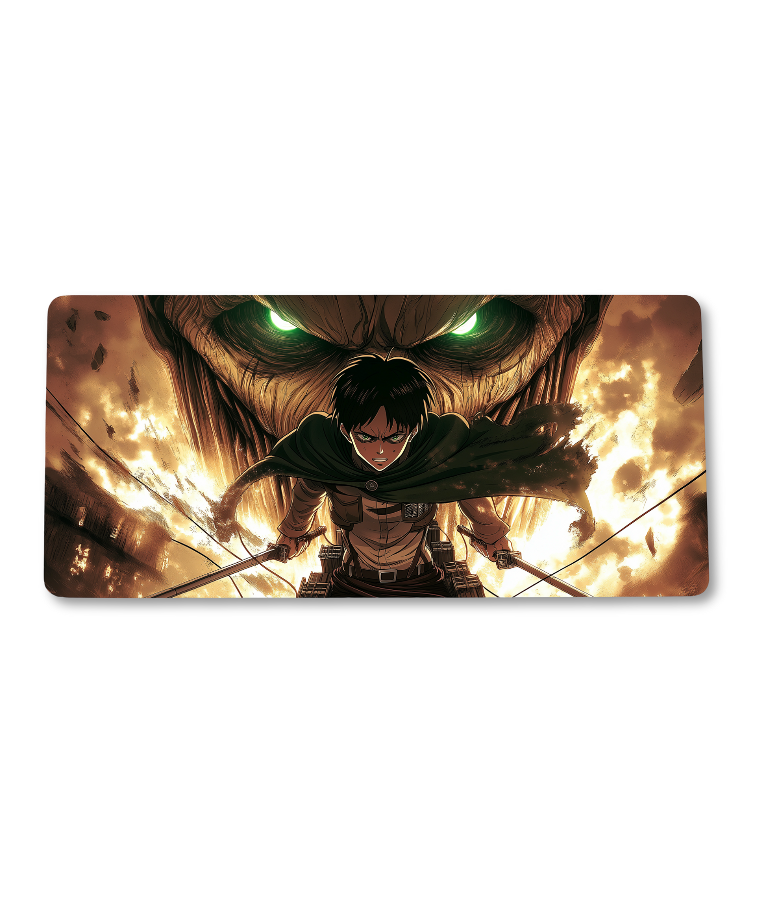 Levi Precision Strike Desk Mat | Inspired by Attack on Titan