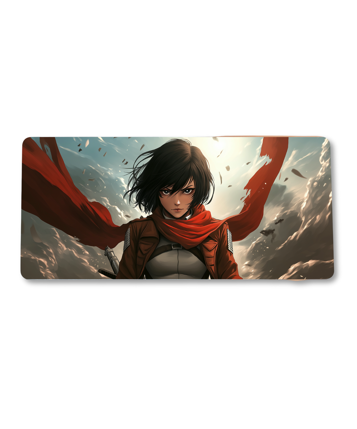 Mikasa Titan Guard Desk Mat | Inspired by Attack on Titan