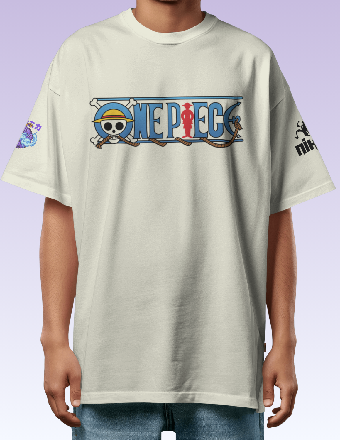 Oversized Luffy T Shirt | Luffy Gear 5
