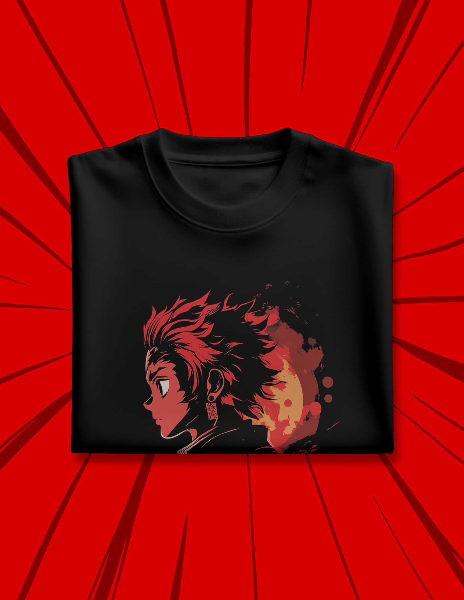 Demon Slayer | Tanjiro Kamado Oversized T-Shirt
