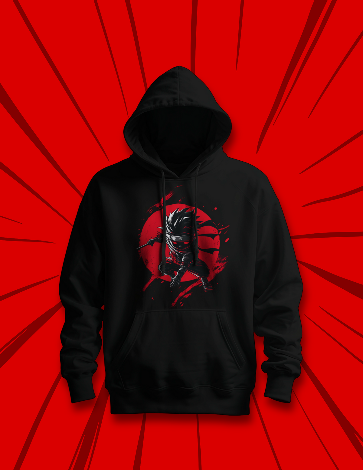 Chibi | Naruto Oversized Hoodie