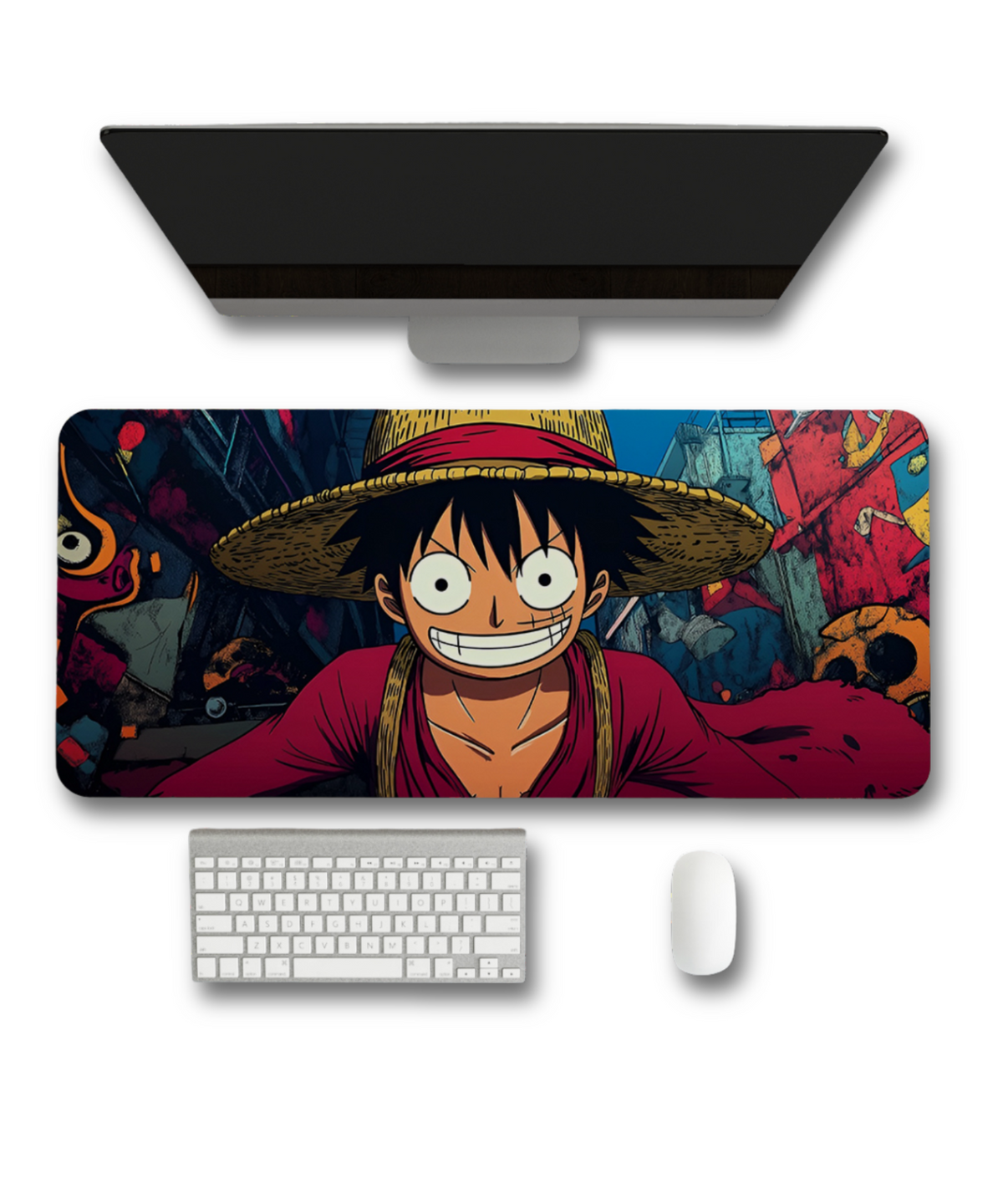 Monkey D. Luffy Adventure Desk Mat | Inspired by One Piece