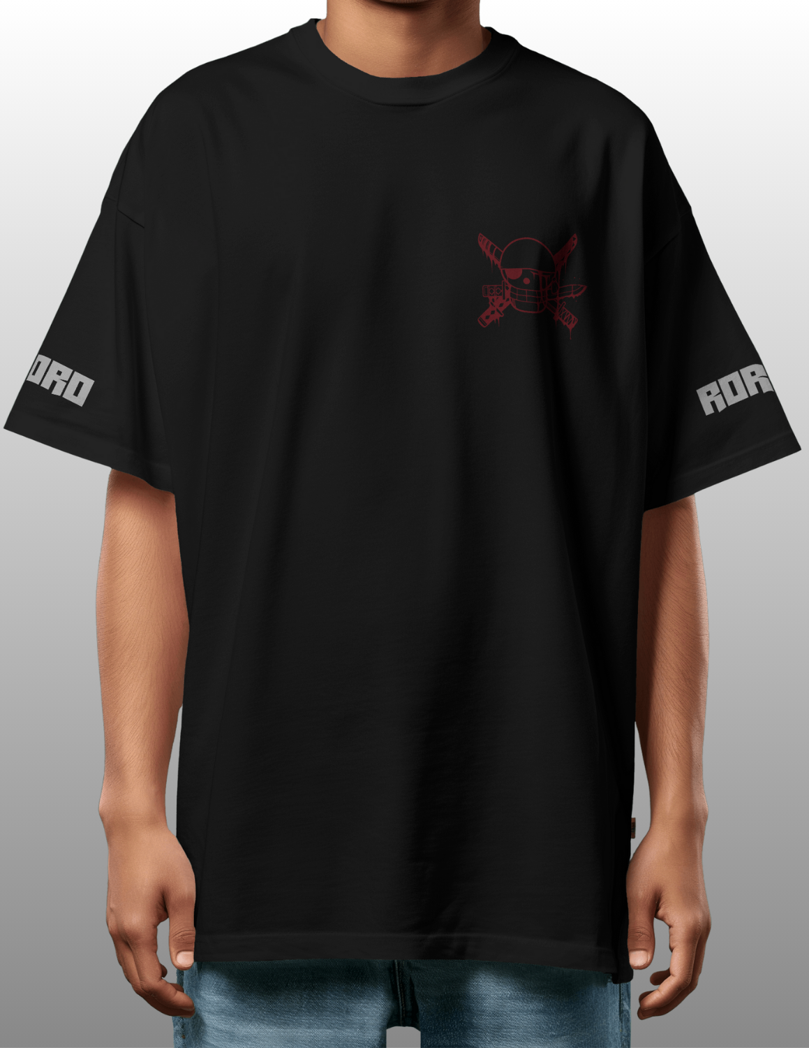 Zoro T-Shirt Oversized | One Piece T-Shirt