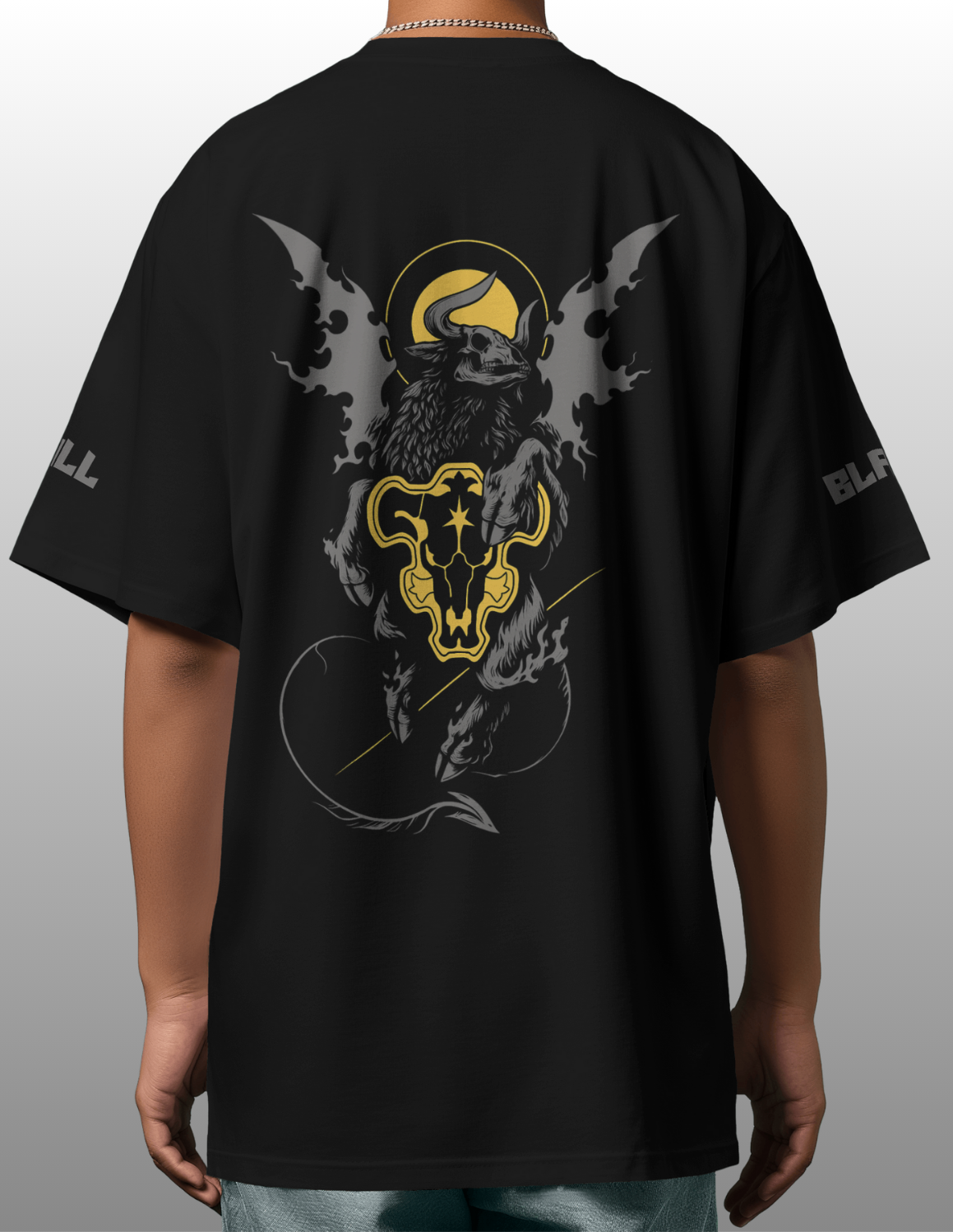 Black Clover T Shirt | Oversized Anime Tee