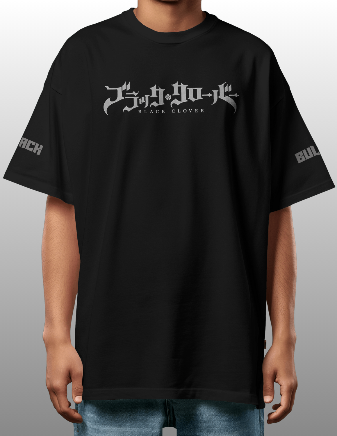 Black Clover T Shirt | Oversized Anime Tee