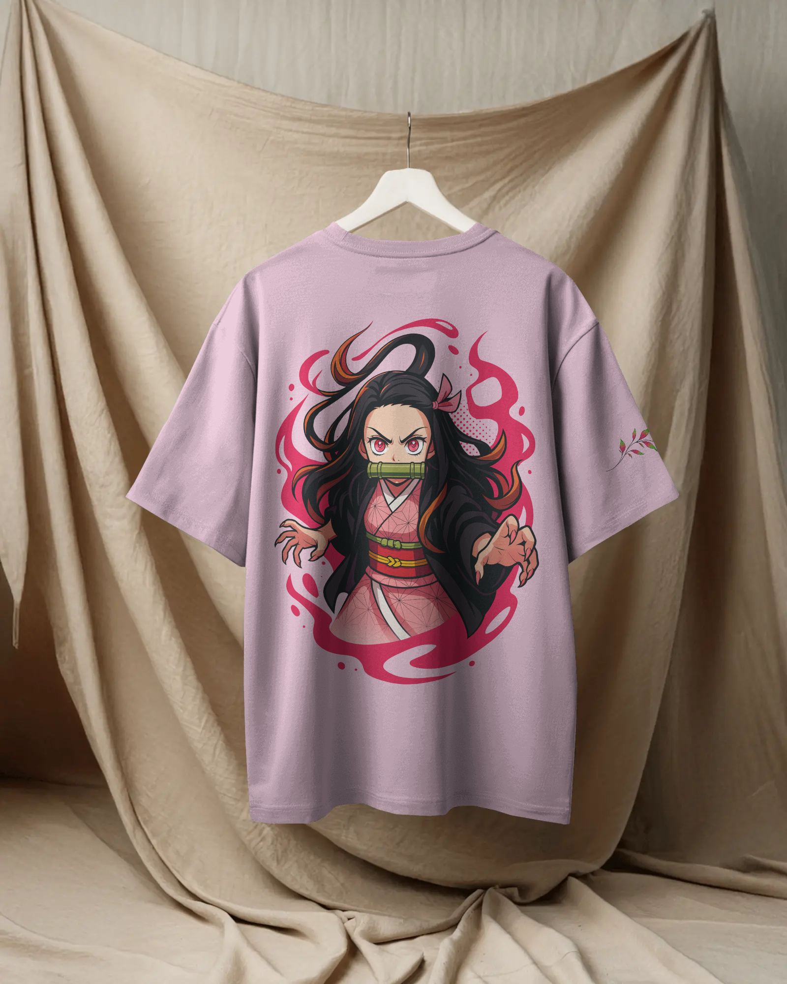 Nezuko T-Shirt | Oversized Demon Slayer Anime Tee