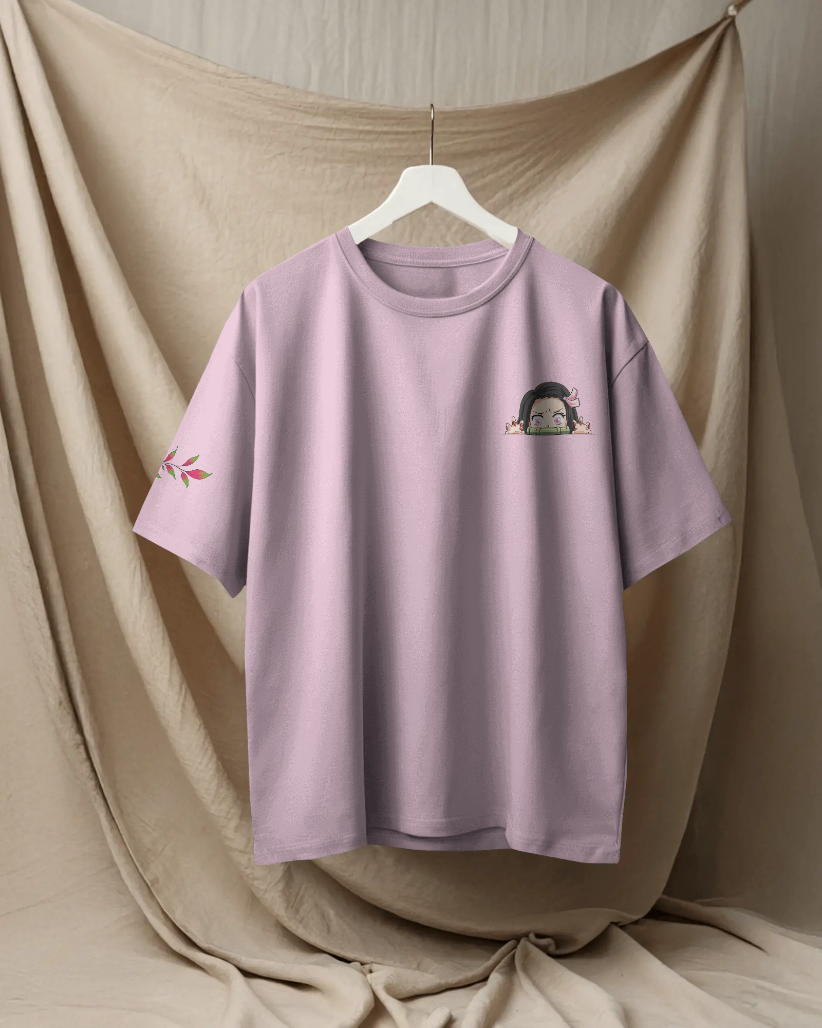 Nezuko T-Shirt | Oversized Demon Slayer Anime Tee